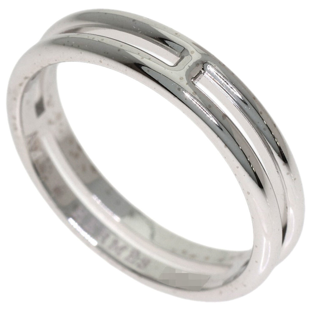 Hermes Ariane #48 Ring, 18K White Gold, Women's